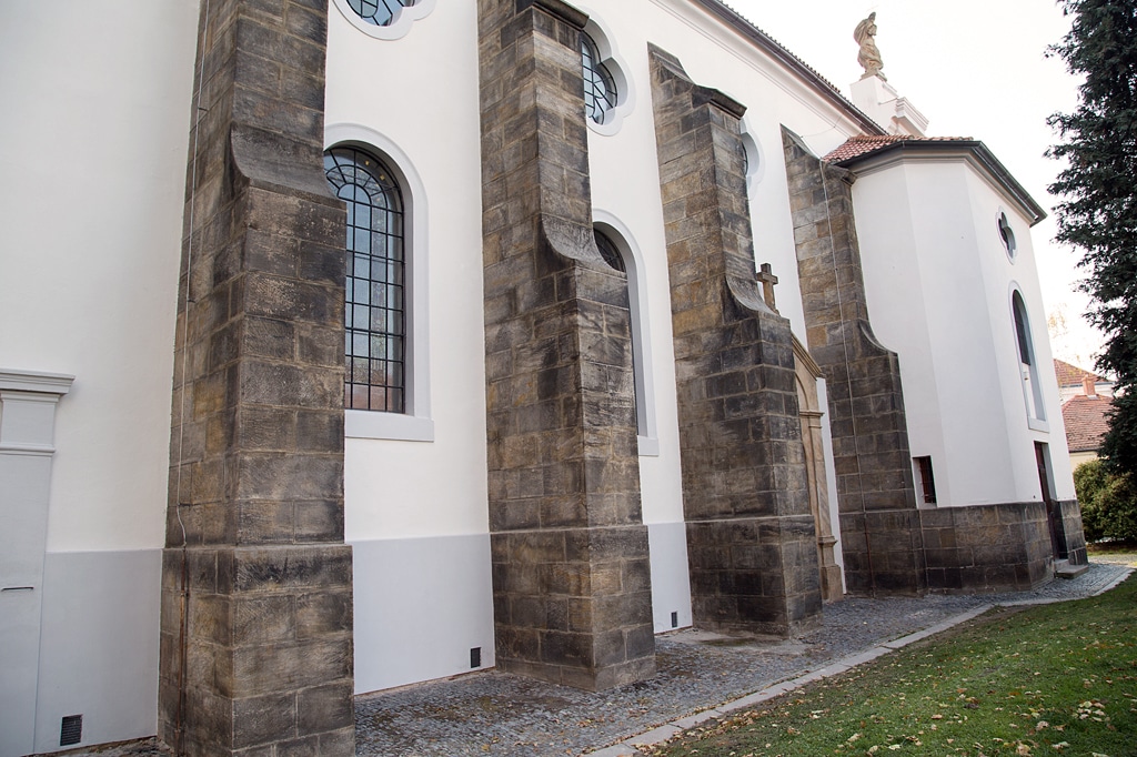 Ivan Erben, kamenické práce, restaurování, Kostel, Český Brod